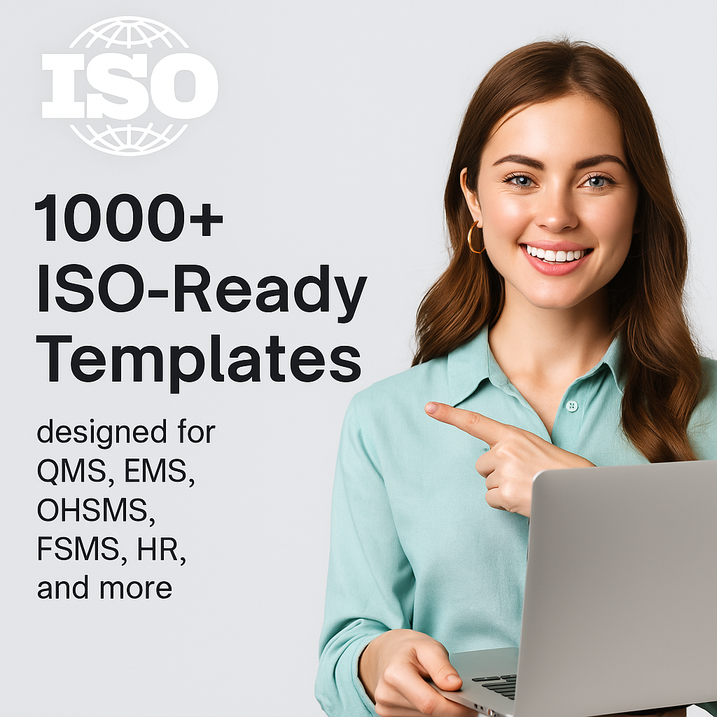 Empower your business with Ready-to-use ISO Documents
